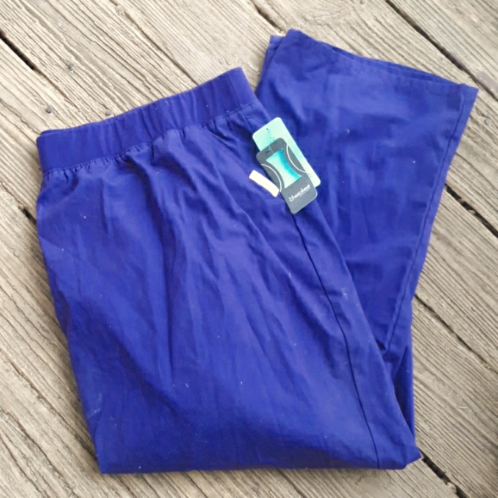 New Cherokee Flexcibles Purple Scrub Pants 5x